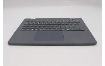 Lenovo 5M11R91350 C-Cover with keyboard, French, Luna Grey, Backlight, World Face Camera, US
