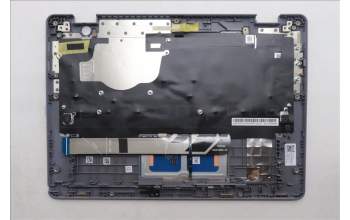 Lenovo 5M11R91380 C-Cover with keyboard, Switzerland, Luna Grey, Backlight, World Face Camera, UK