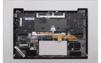 Lenovo 5M11S09531 C-Cover with keyboard, Arabic, Black, Backlight, US