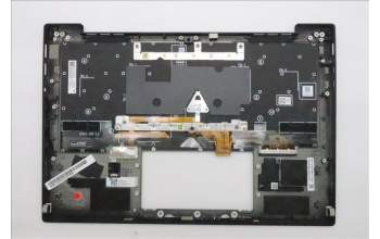 Lenovo 5M11S09540 C-Cover with keyboard, Czech Slovakian, Black, Backlight, UK