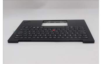Lenovo 5M11S09543 C-Cover with keyboard, Danish, Black, Backlight, UK
