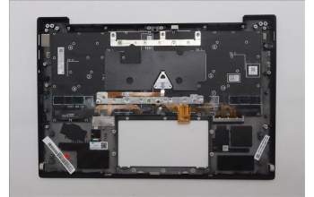 Lenovo 5M11S09544 C-Cover with keyboard, English, Black, Backlight, US