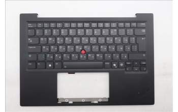 Lenovo 5M11S09611 C-Cover with keyboard, Bulgarian, Black, Backlight, WWAN, UK