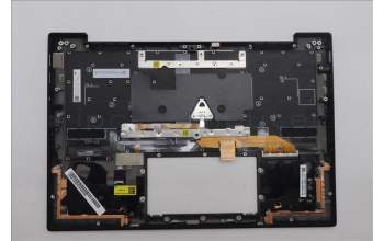 Lenovo 5M11S09655 C-Cover with keyboard, Russian, Black, Backlight, WWAN, US