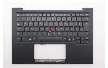 Lenovo 5M11S09672 C-Cover with keyboard, UK English, Black, Backlight, WWAN, UK
