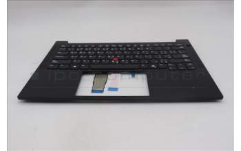 Lenovo 5M11S09681 C-Cover with keyboard, Arabic, Black, US