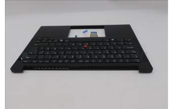 Lenovo 5M11S09685 C-Cover with keyboard, Danish, Black, UK