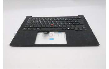 Lenovo 5M11S09686 C-Cover with keyboard, Spanish, Black, UK