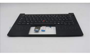 Lenovo 5M11S09688 C-Cover with keyboard, French, Black, US