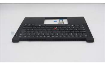 Lenovo 5M11S09688 C-Cover with keyboard, French, Black, US