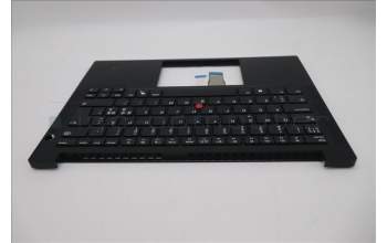 Lenovo 5M11S09713 C-Cover with keyboard, Nordic, Black, UK