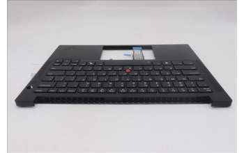 Lenovo 5M11S09744 C-Cover with keyboard, English, Black, Backlight, US