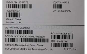 Lenovo 5M11S09778 C-Cover with keyboard, Greek, Black, Backlight, US