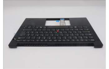 Lenovo 5M11S09894 C-Cover with keyboard, French, Black, US