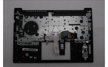 Lenovo 5M11S09919 C-Cover with keyboard, Nordic, Black, UK