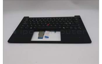 Lenovo 5M11S09919 C-Cover with keyboard, Nordic, Black, UK