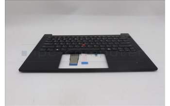 Lenovo 5M11S09927 C-Cover with keyboard, US English Euro, Black, US