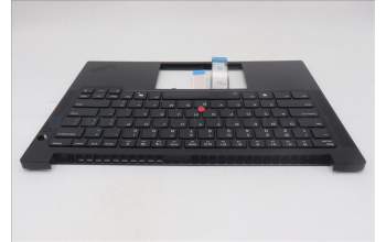 Lenovo 5M11S09950 MECH_ASM FRU KBD W/C ENG BL(CHY)US BK