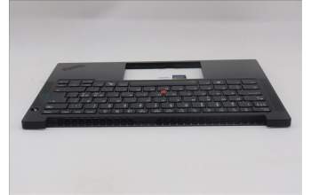 Lenovo 5M11S10024 C-Cover with keyboard, Nordic, Black, Backlight, UK