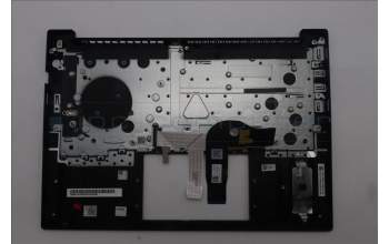 Lenovo 5M11S10028 C-Cover with keyboard, Switzerland, Black, Backlight, UK