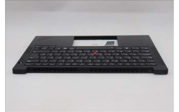 Lenovo 5M11S10036 C-Cover with keyboard, UK English, Black, Backlight, UK