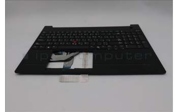 Lenovo 5M11S10093 C-Cover with keyboard, Arabic, Black, US