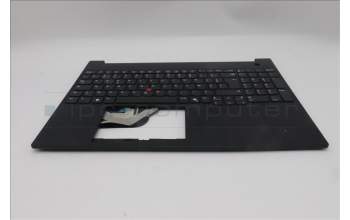 Lenovo 5M11S10101 C-Cover with keyboard, French, Black, US