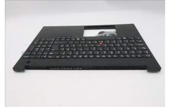 Lenovo 5M11S10108 C-Cover with keyboard, Hungarian, Black, UK