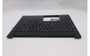 Lenovo 5M11S10109 C-Cover with keyboard, Hebrew, Black, US