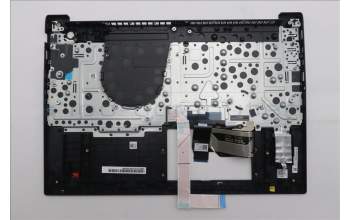 Lenovo 5M11S10112 C-Cover with keyboard, Italian, Black, UK