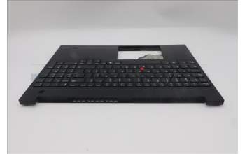 Lenovo 5M11S10116 C-Cover with keyboard, Portuguese, Black, UK