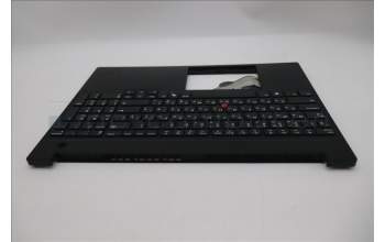 Lenovo 5M11S10117 C-Cover with keyboard, Russian, Black, US