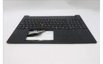 Lenovo 5M11S10170 C-Cover with keyboard, Danish, Black, Backlight, UK