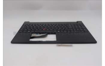 Lenovo 5M11S10191 C-Cover with keyboard, Italian, Black, Backlight, UK
