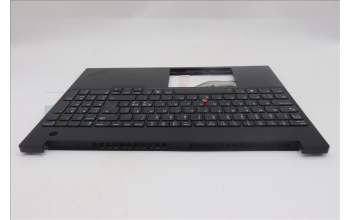 Lenovo 5M11S10212 C-Cover with keyboard, Nordic, Black, Backlight, UK