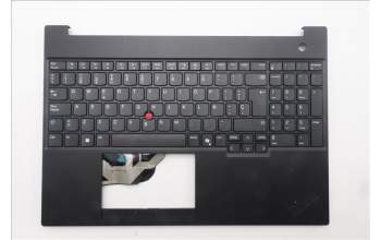 Lenovo 5M11S10282 C-Cover with keyboard, Spanish, Black, UK