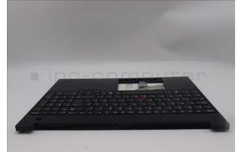 Lenovo 5M11S10283 C-Cover with keyboard, French, Black, US