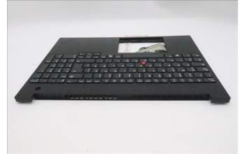 Lenovo 5M11S10285 C-Cover with keyboard, German, Black