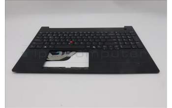 Lenovo 5M11S10316 C-Cover with keyboard, US English Euro, Black, US