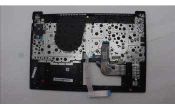 Lenovo 5M11S10345 C-Cover with keyboard, Arabic, Black, Backlight, US