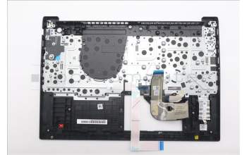 Lenovo 5M11S10351 C-Cover with keyboard, Danish, Black, Backlight, UK