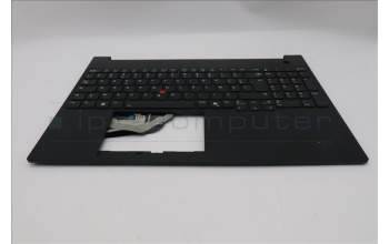 Lenovo 5M11S10357 C-Cover with keyboard, French, Black, Backlight, US