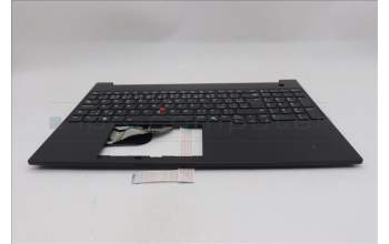 Lenovo 5M11S10385 C-Cover with keyboard, Czech Slovakian, Black, Backlight, UK