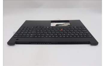 Lenovo 5M11S10403 C-Cover with keyboard, UK English, Black, Backlight, UK