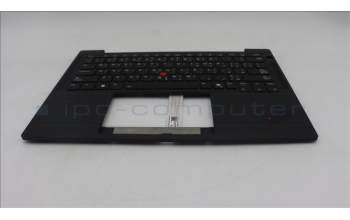 Lenovo 5M11S15563 C-Cover with keyboard, Arabic, Black, Backlight, US