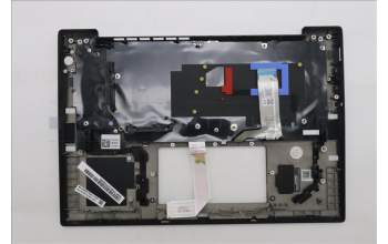 Lenovo 5M11S15581 C-Cover with keyboard, Danish, Black, Backlight, UK
