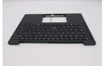 Lenovo 5M11S15584 C-Cover with keyboard, English, Black, Backlight, US