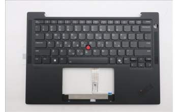 Lenovo 5M11S15603 C-Cover with keyboard, Greek, Black, Backlight, US