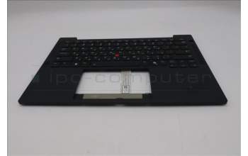 Lenovo 5M11S15606 C-Cover with keyboard, Hebrew, Black, Backlight, US