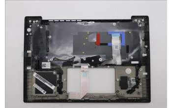 Lenovo 5M11S15630 C-Cover with keyboard, Norwegian, Black, Backlight, UK